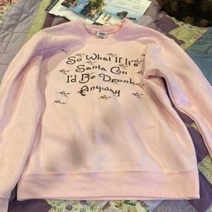 Baby pink crewneck
